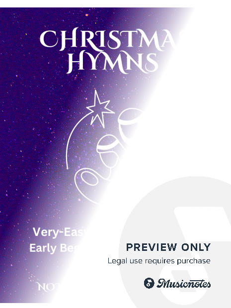 The People That In Darkness Sat and 6 More Christmas Hymns [Quick Learn Solos - Very Easy Beginner] Collection