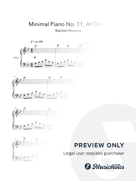 Minimal Piano No. 11, At Down