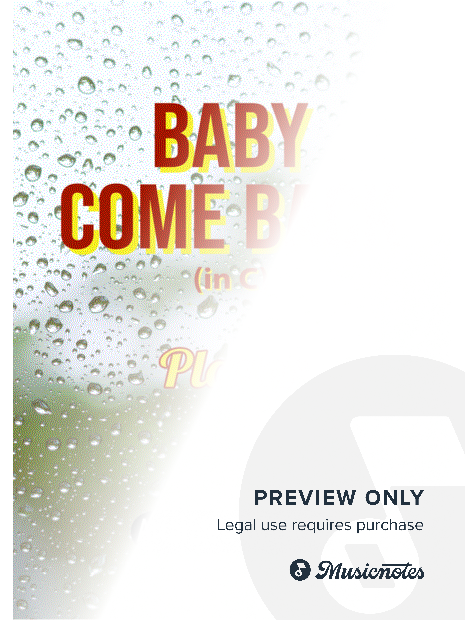 Baby Come Back (Player)