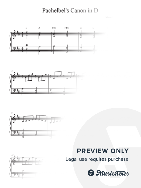 Pachelbel's Canon in D