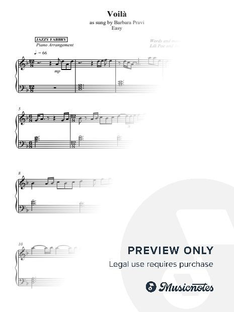 Voilà (Easy)
