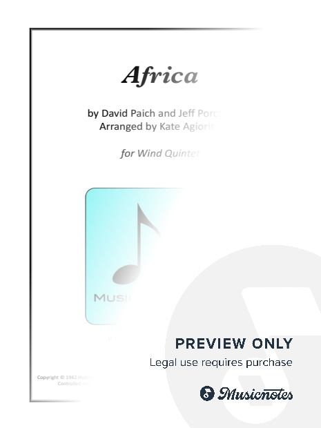 Africa - for Wind Quintet