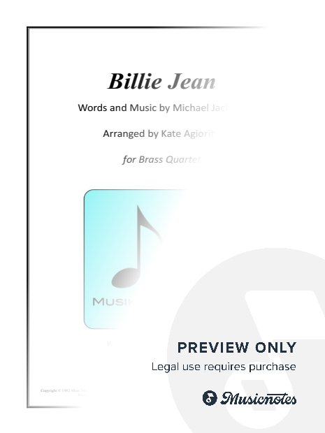Billie Jean - Brass Quartet