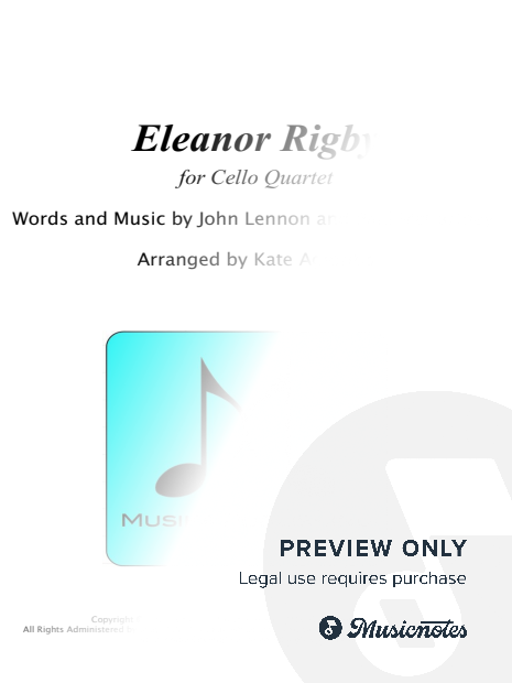 Eleanor Rigby - 'Cello Quartet