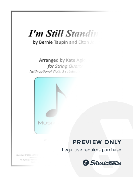 I'm Still Standing - String Quartet