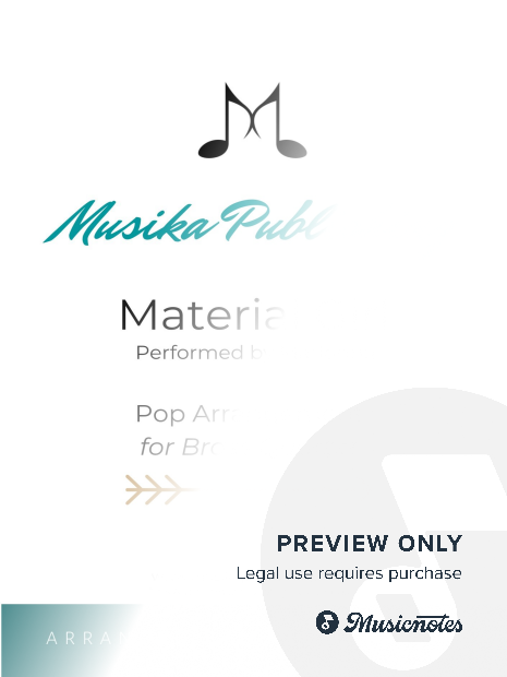 Material Girl - Madonna - Brass Quartet