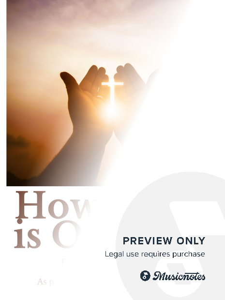 How Great Is Our God - For Solo Violin (Virtuosic)