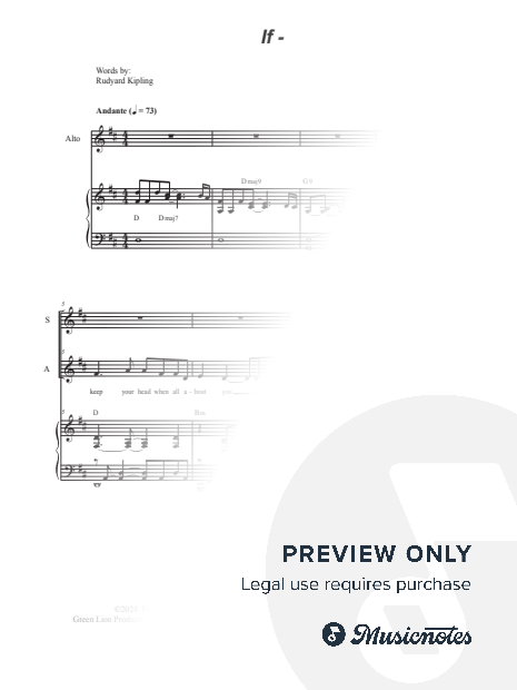 If - (2-part choir - (SA)
