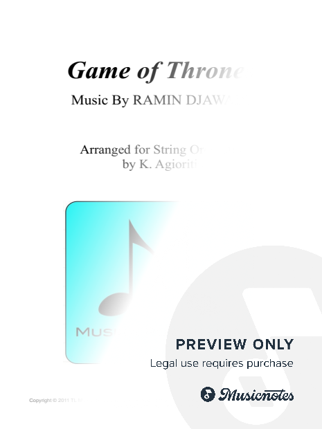 Game of Thrones - for String Orchestra