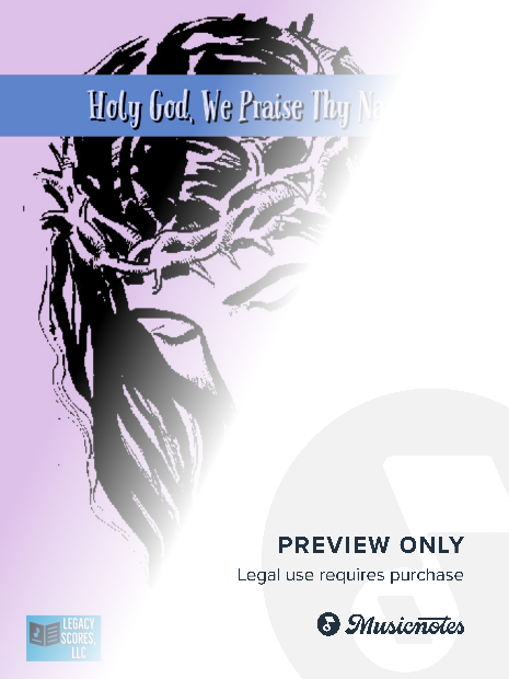 Holy God, We Praise Thy Name