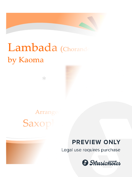 Lambada - sax ensemble