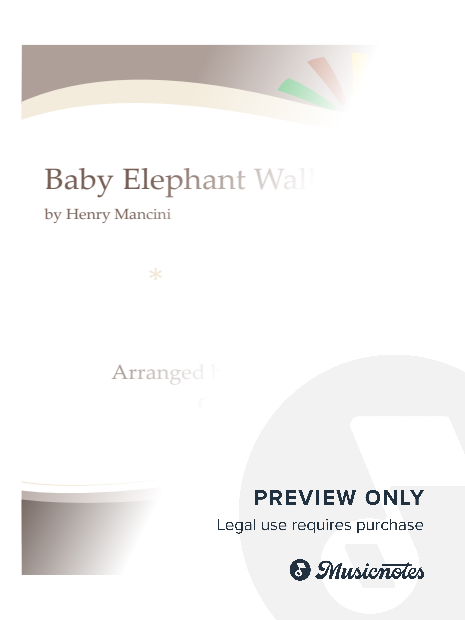 Baby Elephant Walk - string quartet