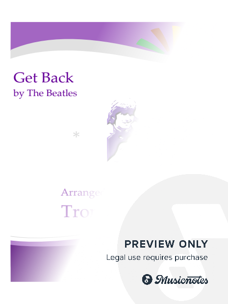 Get Back - trombone quartet