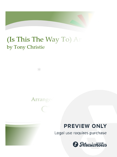 (Is This the Way To) Amarillo - clarinet quartet