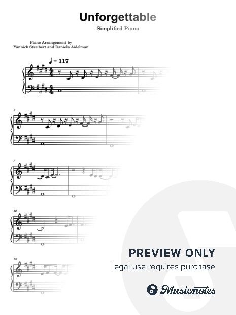 Unforgettable [simplified]