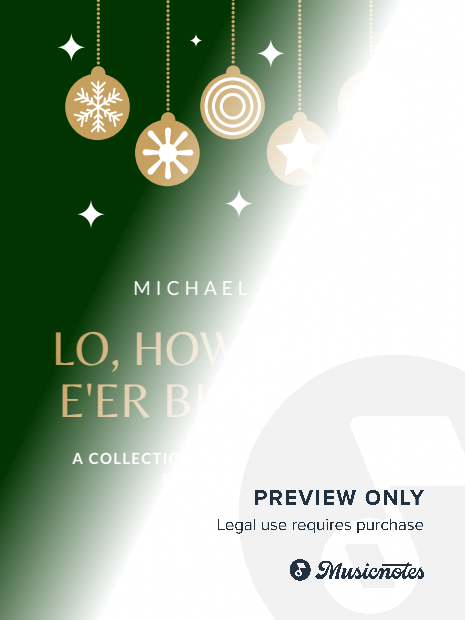 Lo, How a Rose E’er Blooming | A Collection of Christmas Carols for Solo Piano Michael Ware