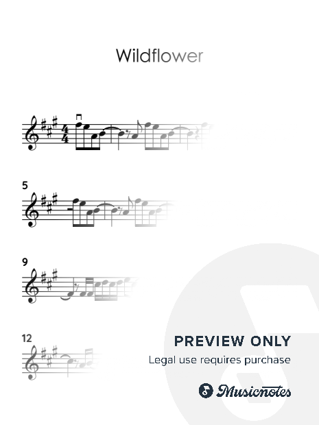 WILDFLOWER by Billie Eilish [ EASY VIOLIN WITH TUTORIAL VIDEO)