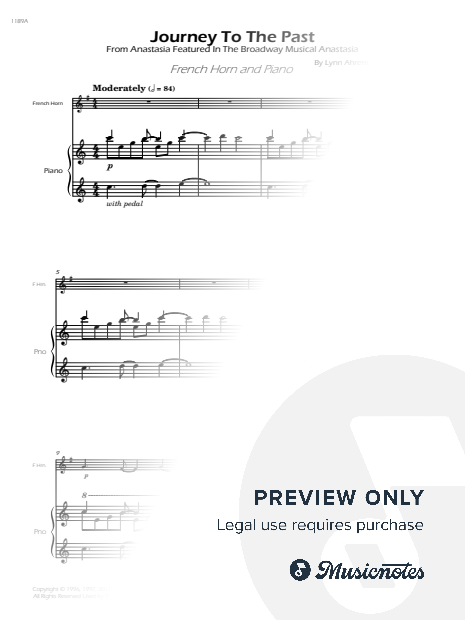 Journey to the Past - French Horn and Piano