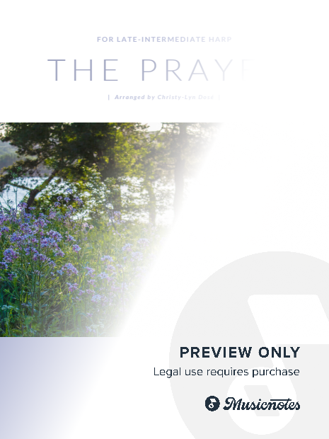 The Prayer - Late-Intermediate for Harp