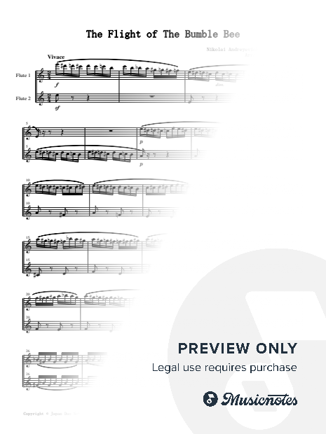 The Flight of the Bumblebee / Nikolai Rimsky-Korsakov