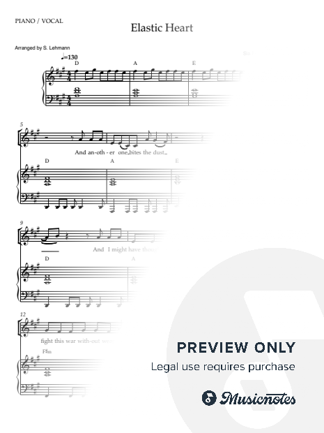 Elastic Heart [Piano Version]