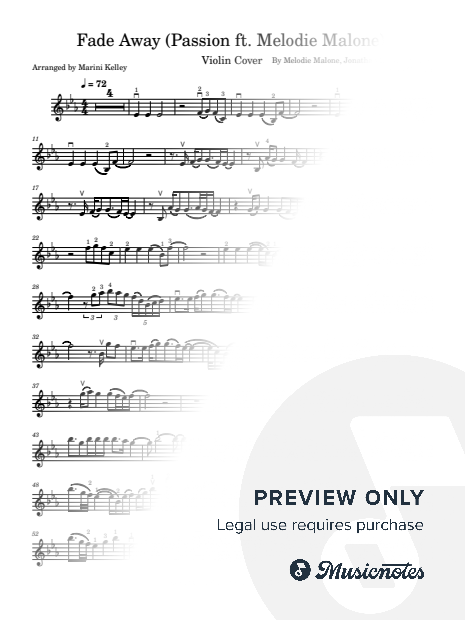 Fade Away (For Solo Violin)
