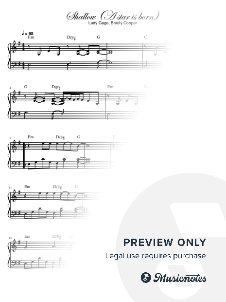Shallow piano solo