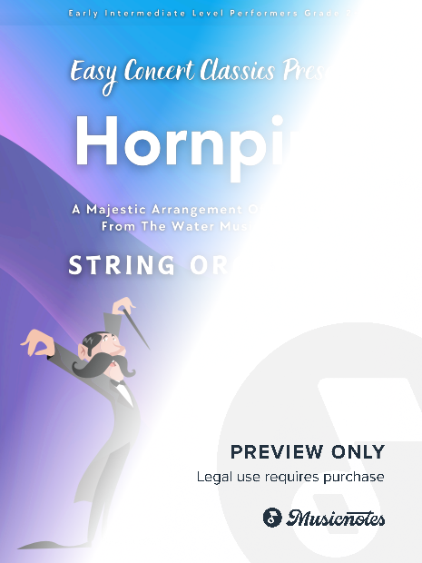 Hornpipe - Water Music (String Orchestra)