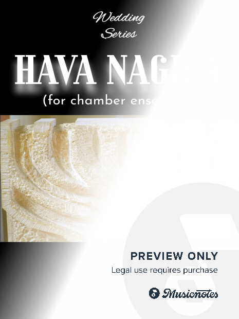 HAVA NAGILA - For chamber ensemble