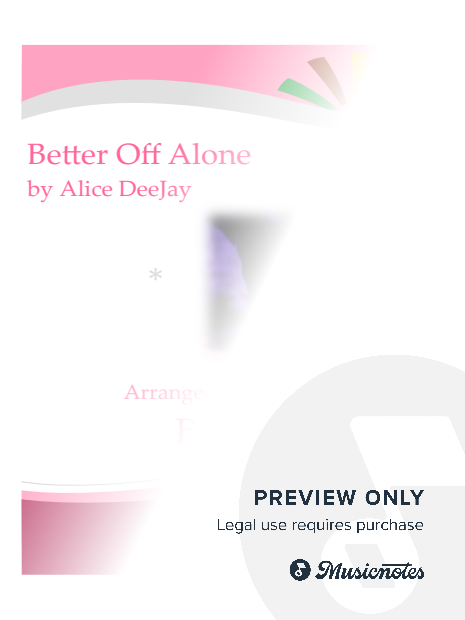 Better Off Alone - brass ensemble