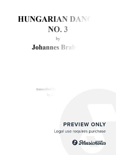 Brahms: Hungarian Dance No. 3 in F Major