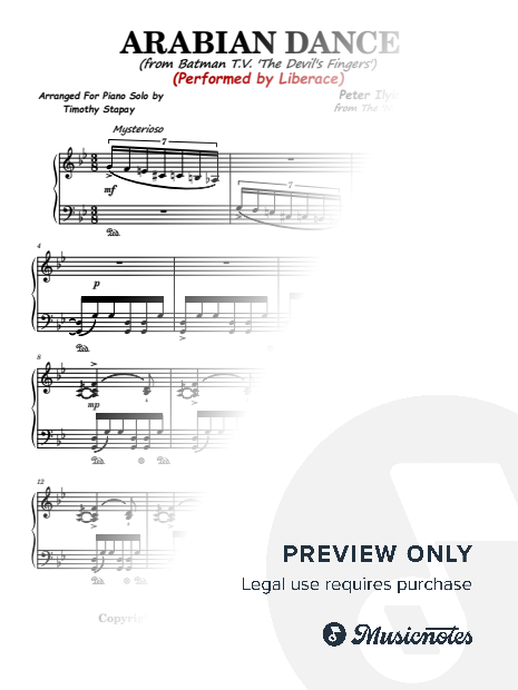 The Nutcracker Suite for Woodwind Quintet: V. Arabian Dance