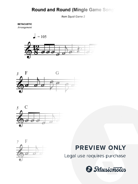 Round and Round (Mingle Game Song) [beginner]
