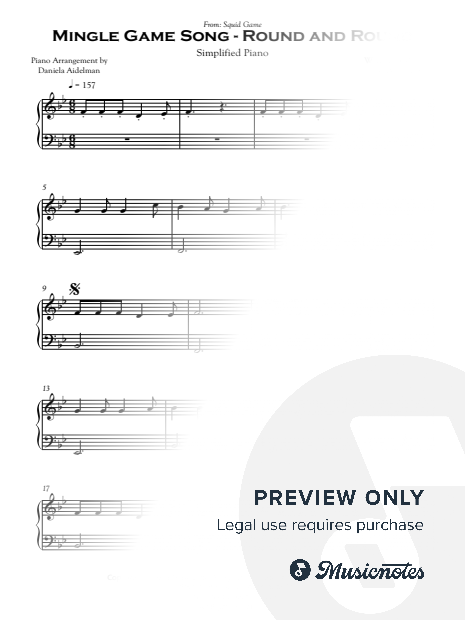 Mingle Game Song Round and Round [simplified]