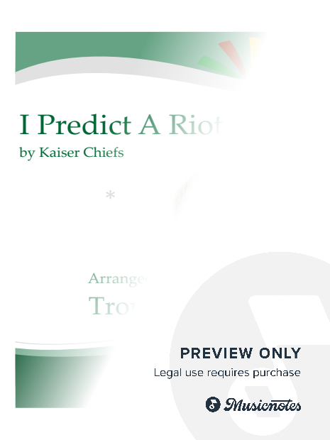 I Predict a Riot - trombone quartet