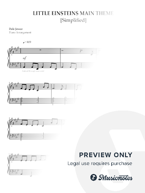 Little Einsteins Theme Song [Simplified]