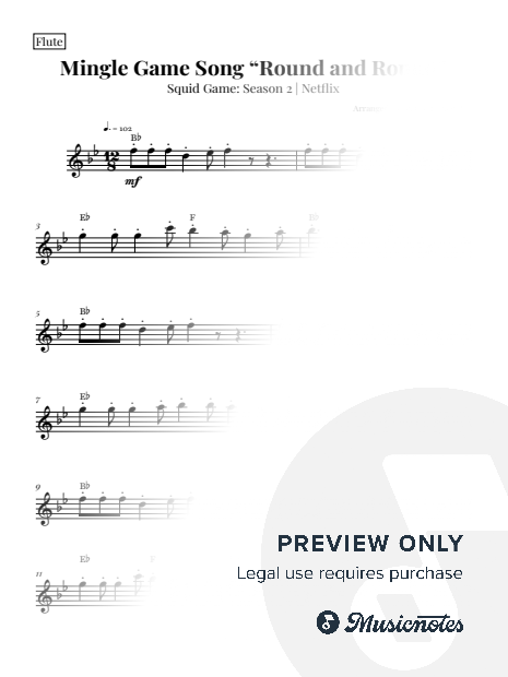 Mingle Game Song | FLUTE SOLO
