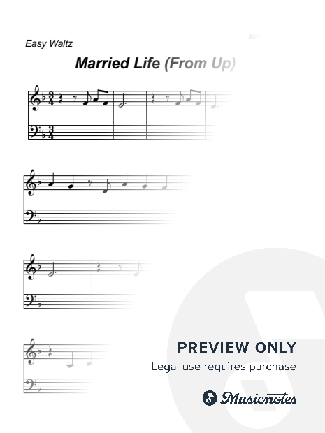 Married Life (Short Version, Melody Only)