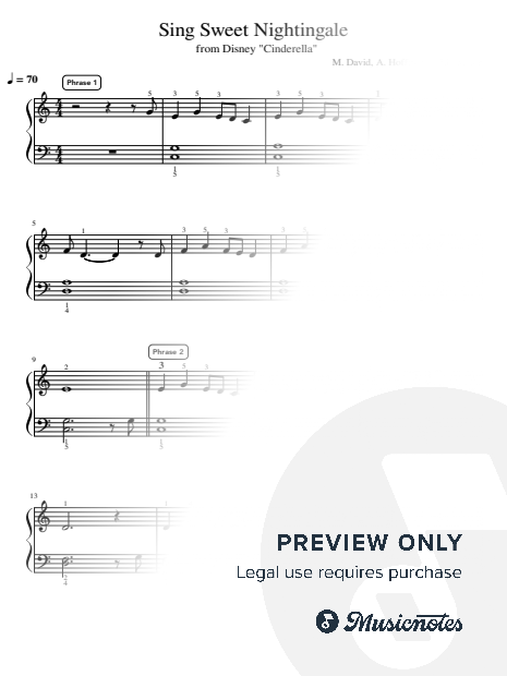 Oh Sing Sweet Nightingale - Intermediate