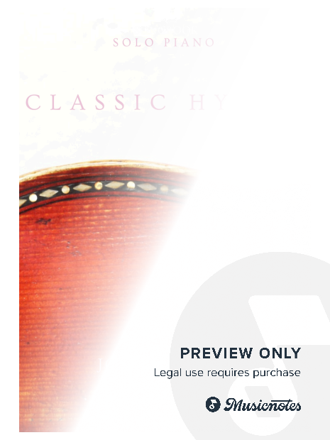 Classic Hymns - Piano Songbook