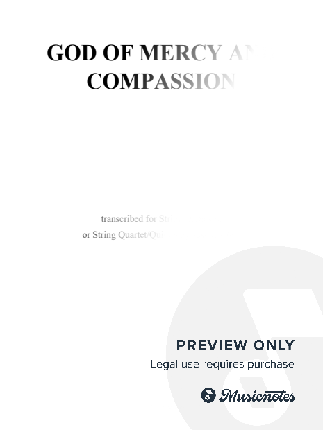 God of Mercy and Compassion