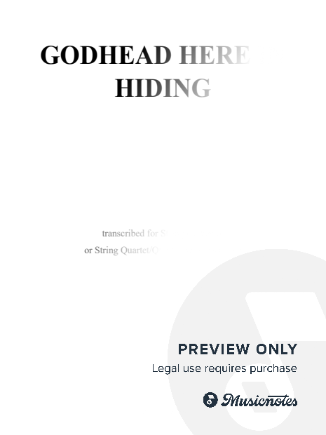 Godhead Here in Hiding