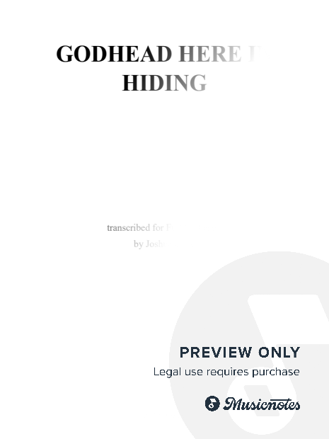 Godhead Here in Hiding