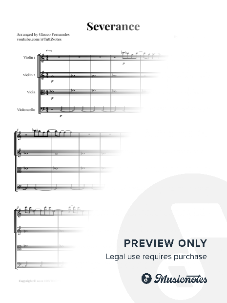 Severance Main Theme | STRING QUARTET