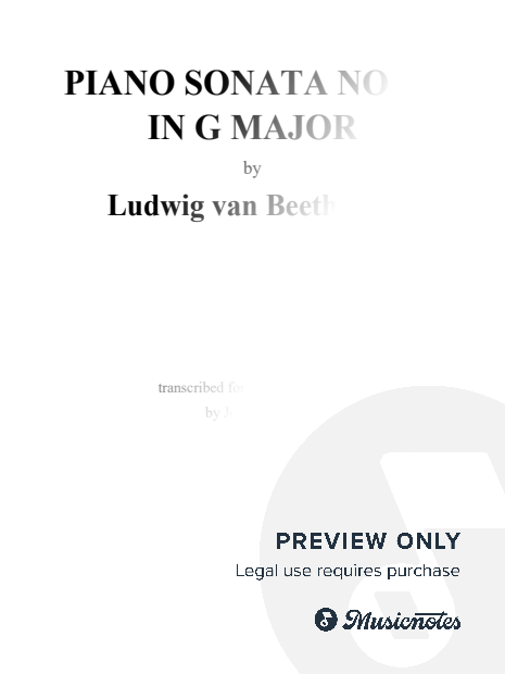 Beethoven: Piano Sonata No. 16 in G Major, Op. 31, No. 1