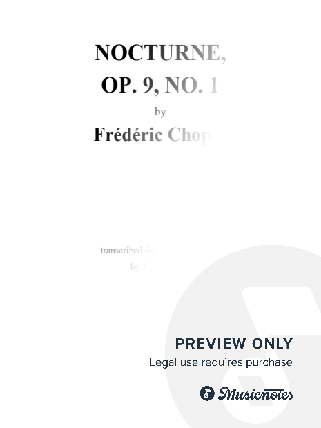 Chopin: Nocturne in b-flat minor, Op. 9, No. 1 (Transposed to c minor)