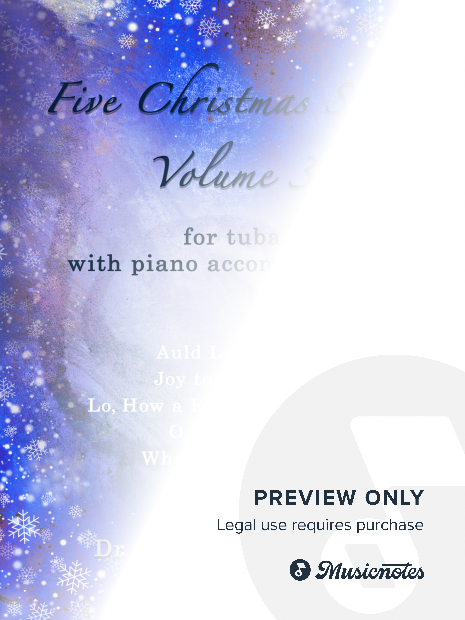 Five Christmas Songs for Tuba - volume 3