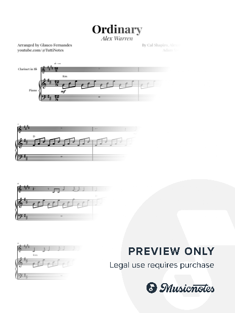 Ordinary | CLARINET & PIANO