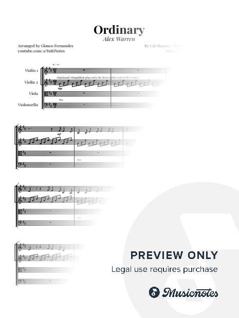 Ordinary | STRING QUARTET