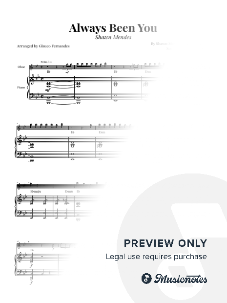 Always Been You | OBOE & PIANO
